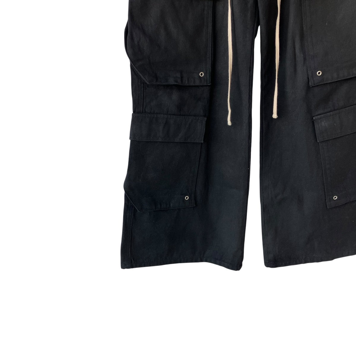 Danke schon 26SSPREMIUM SUPER STRETCH TC BLACK FLAP PANTSカーゴパンツ26S-PTL030-DS 古着・中古-4枚目のアイテム画像