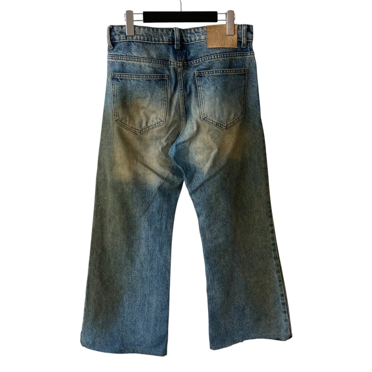 BASKETCASE GALLERY LAX BAGGY DENIM MUDデニムパンツ 古着・中古-2枚目のアイテム画像