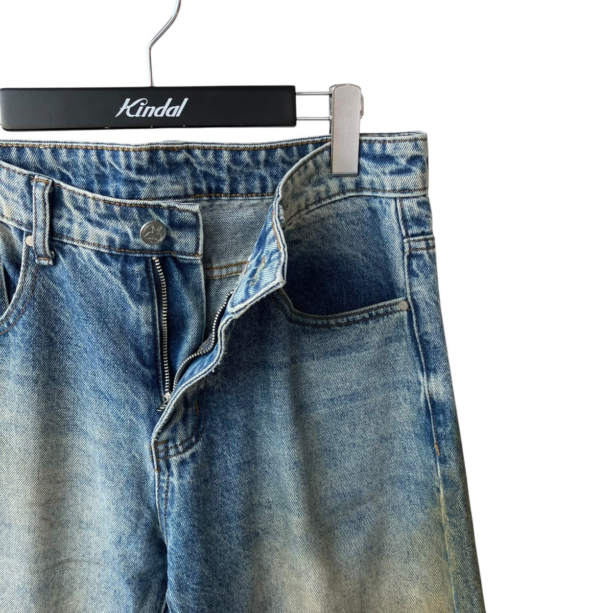 BASKETCASE GALLERY LAX BAGGY DENIM MUDデニムパンツ 古着・中古-3枚目のアイテム画像