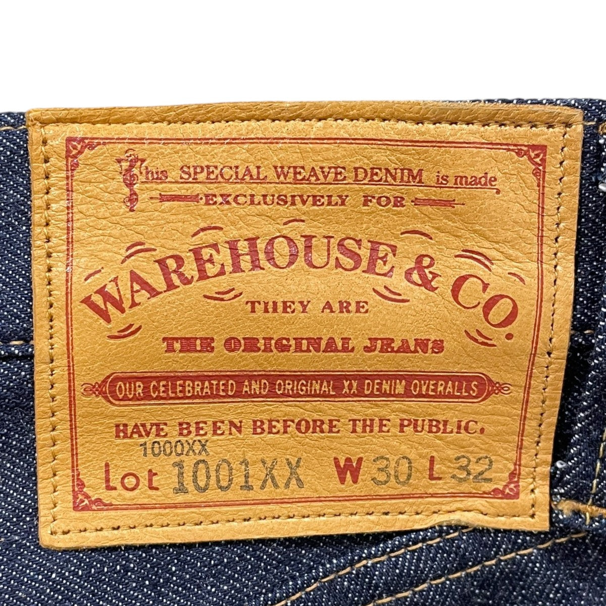 デニムパンツ DEAD STOCK BLUE デッドストックブルー 1947MODEL Lot 1001XX(1000XX)