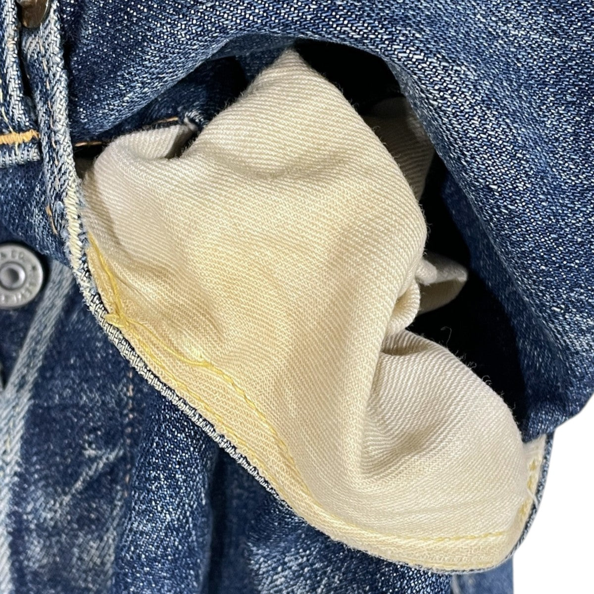 50s デニムパンツ 501XX オフセット