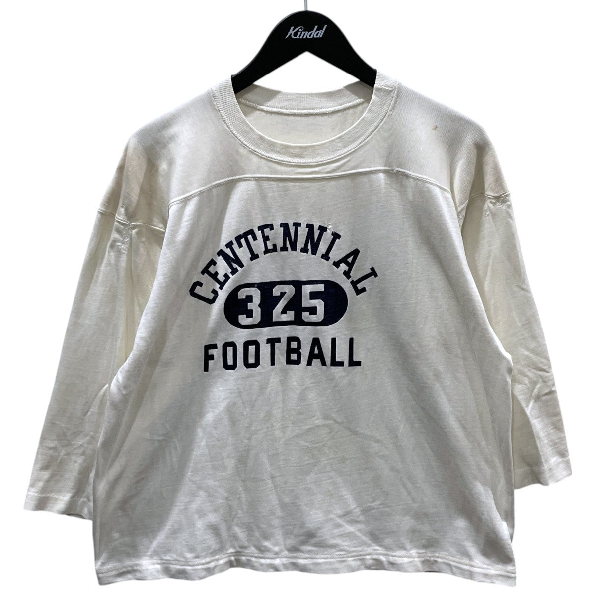 50~60s フットボール七分袖カットソー CENTENNIAL 325 FOOTBALL
