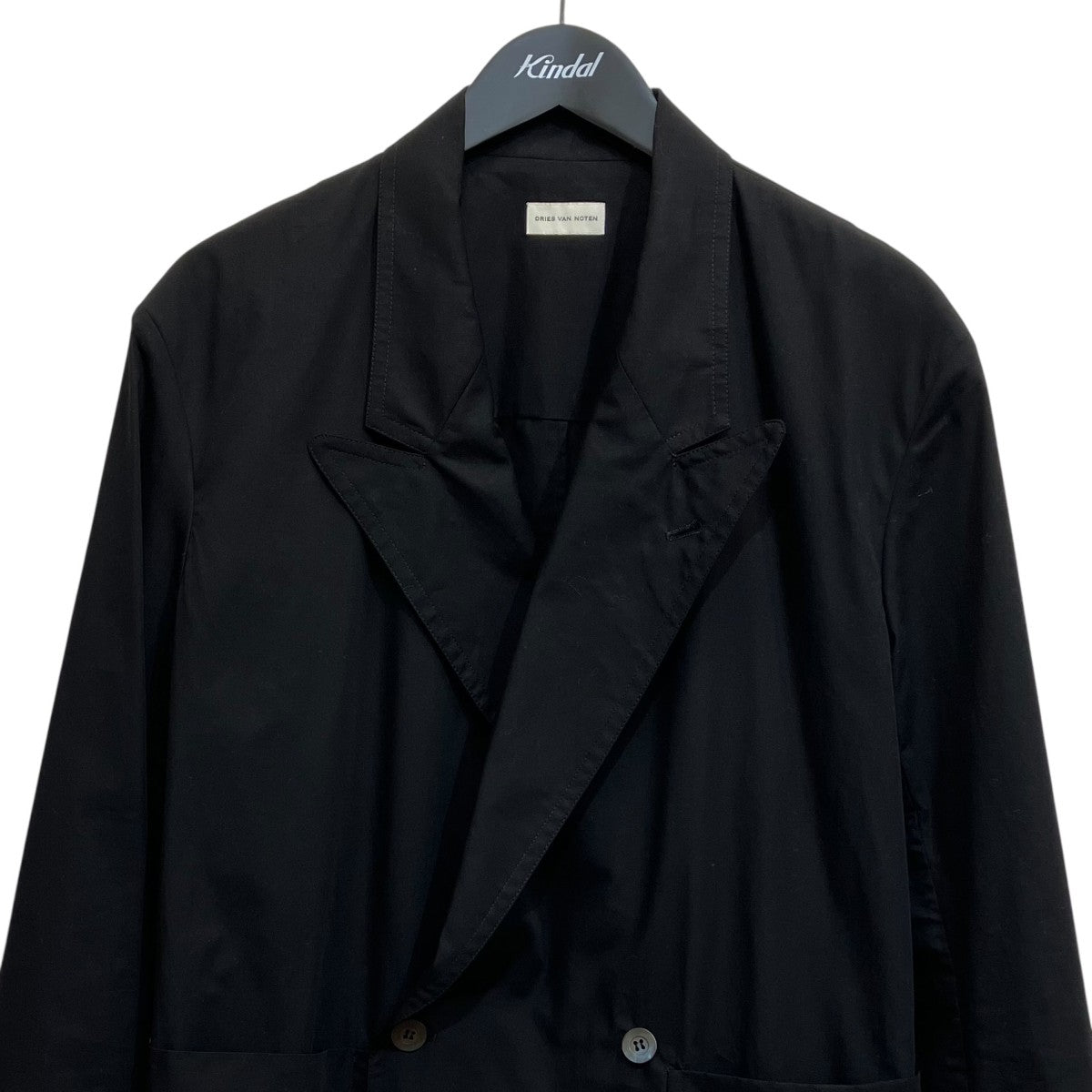 DRIES VAN NOTEN(ドリスヴァンノッテン) ダブルジャケット ブラック