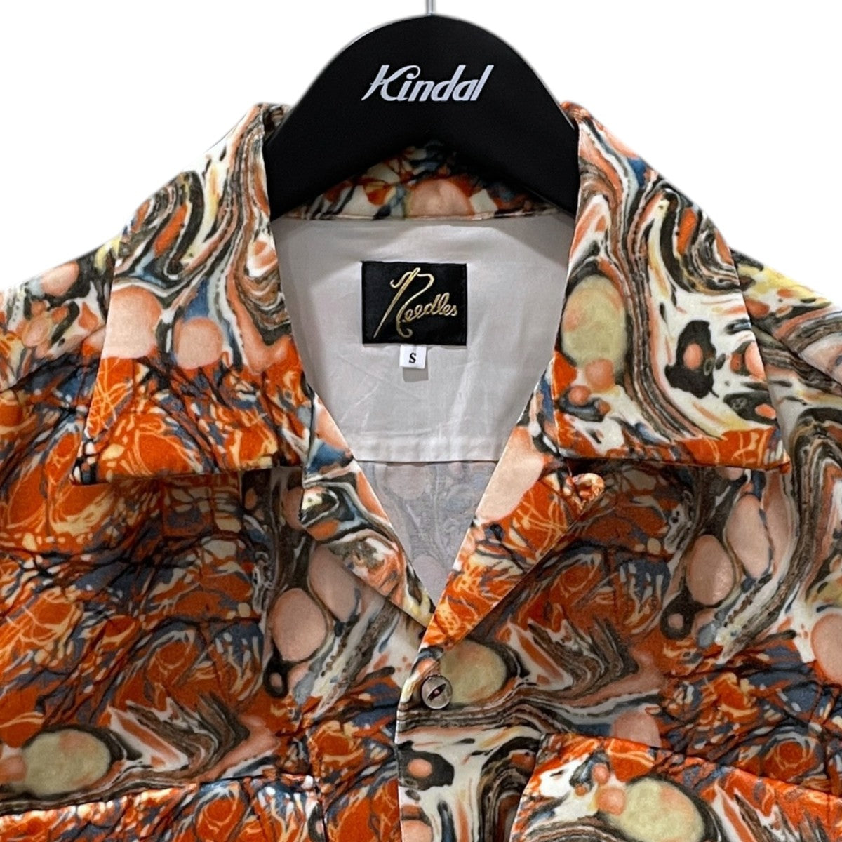Needles(ニードルズ) 20AW カットオフベロアオープンカラーシャツ C．O