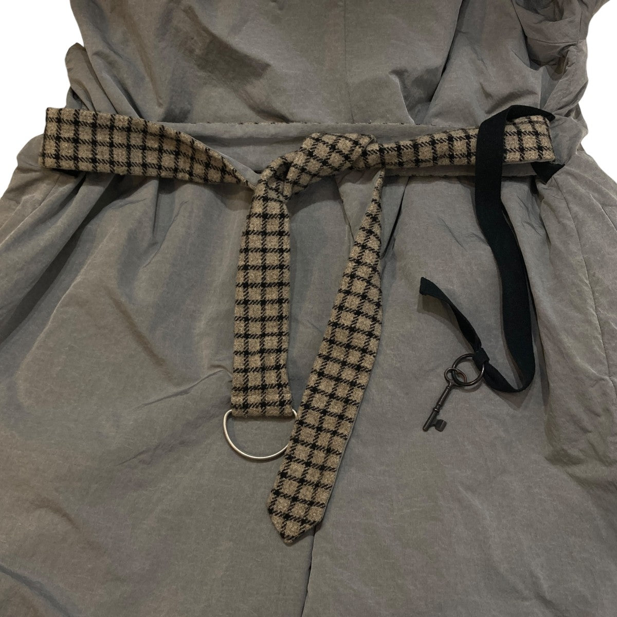 REVERSIBLE NETWORK CHECK JEDI COATコート17A38