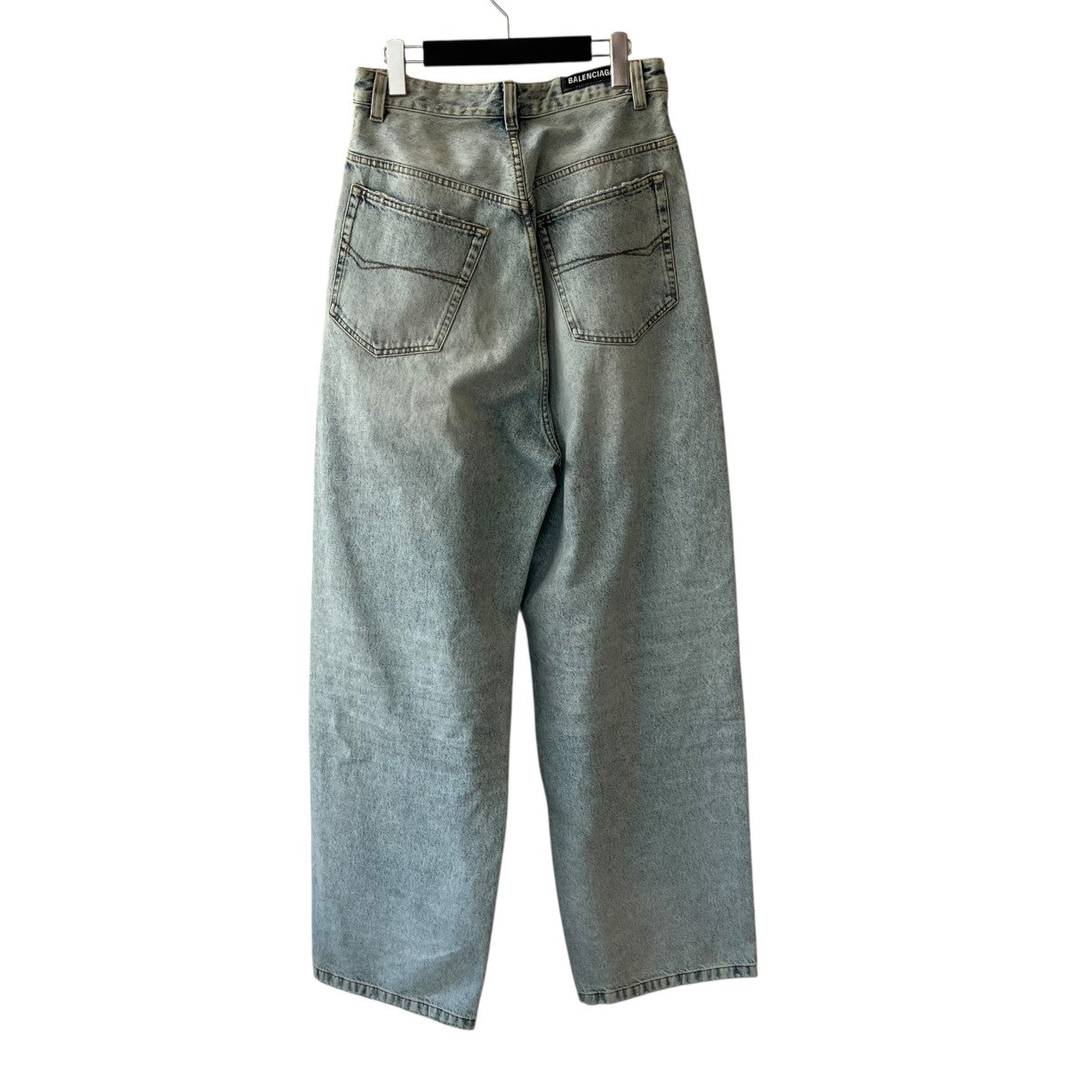PULL-UP TROUSERSデニムパンツ704282 TDW14