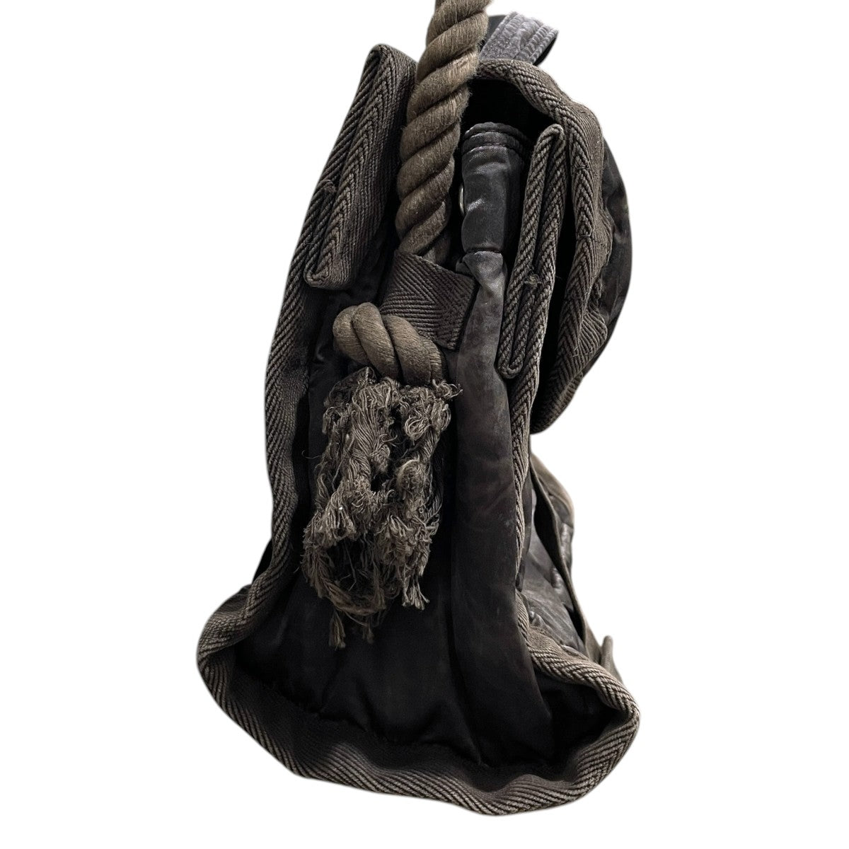 23AW 暮染め2WAYショルダーバッグ ハンドバッグ OLDNEW NEWSPAPER BAG