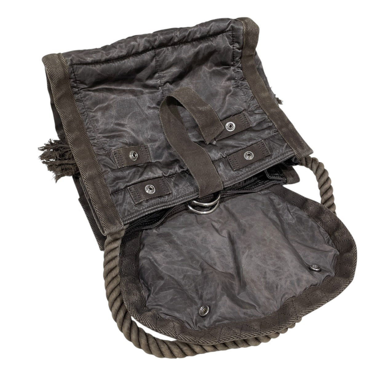 23AW 暮染め2WAYショルダーバッグ ハンドバッグ OLDNEW NEWSPAPER BAG