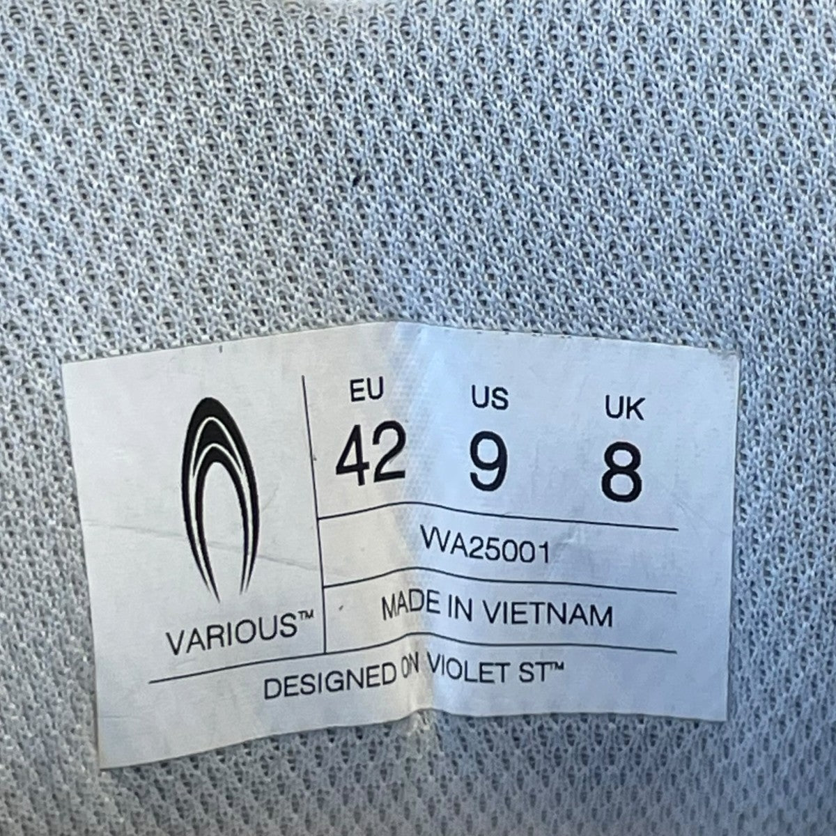 ZERO by VARIOUSスニーカー