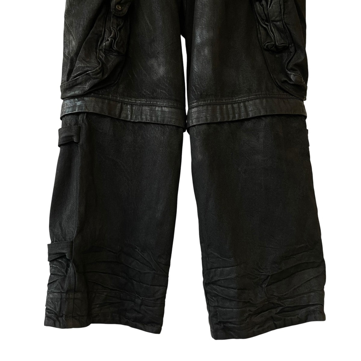 12oz DENIM GASMASK WIDE TROUSER (20TH EXCLUSIVE)カーゴパンツ938PAM1-C
