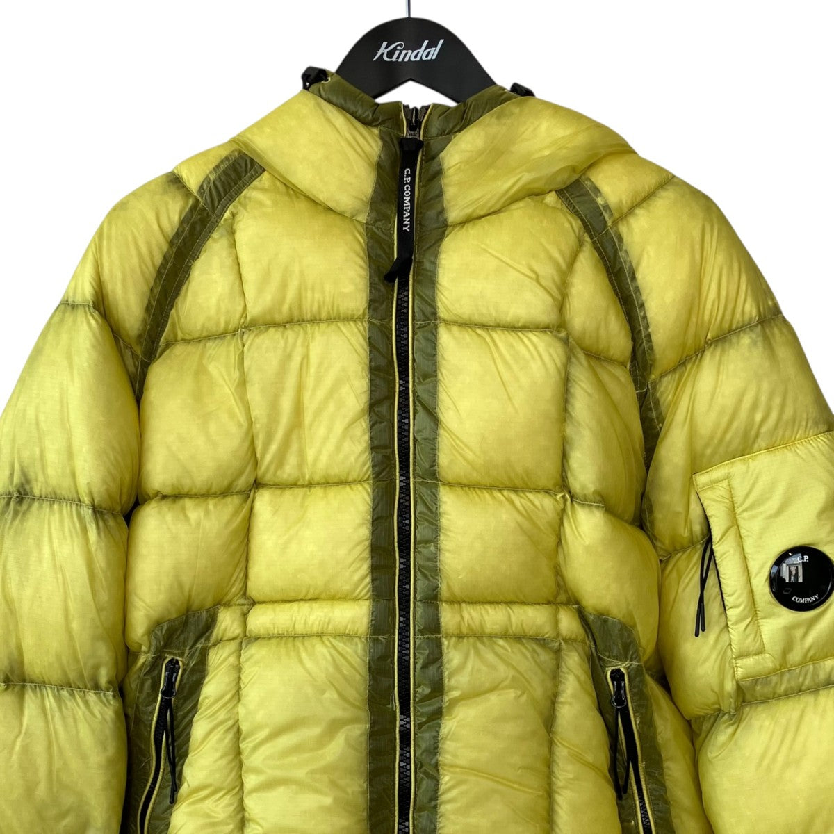 C．P COMPANY MEDIUM JACKET IN DD-SHELLダウンジャケット19CMOW702A 古着・中古-2枚目のアイテム画像