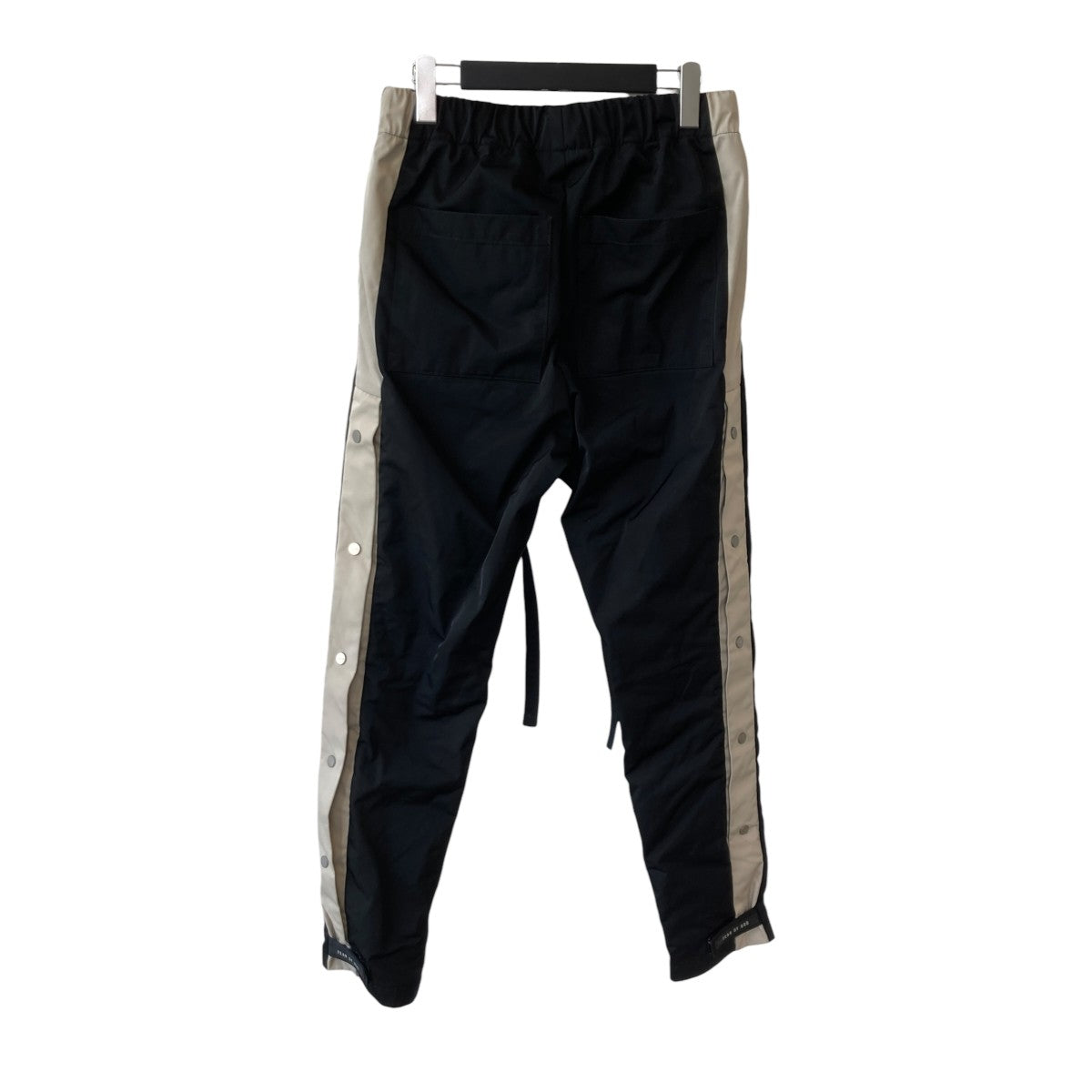 SIX COLLECTION STRIPED BAGGY TEARAWAY TROUSERSナイロンパンツ6H19-4007