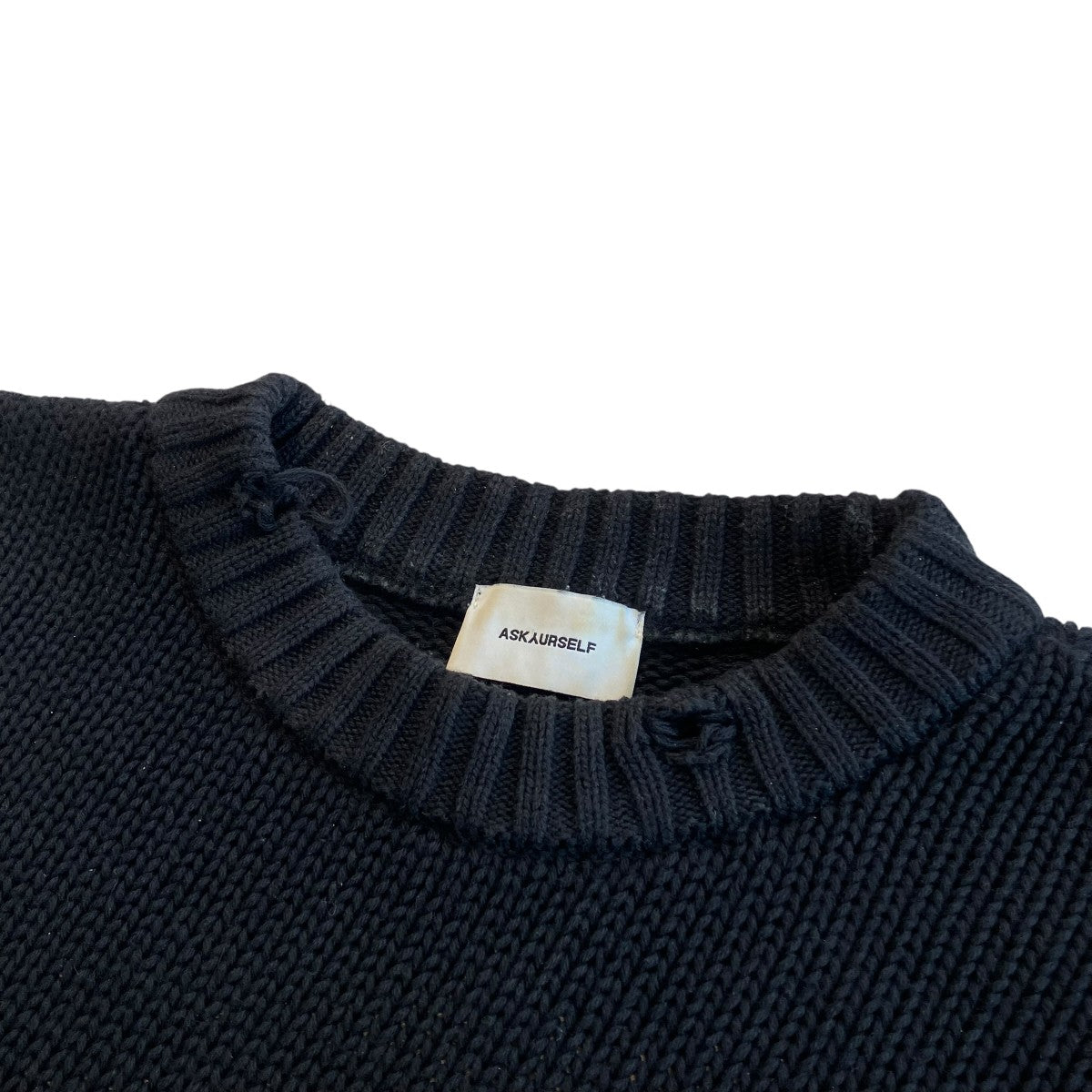Rider Cross Knitタートルネックニット
