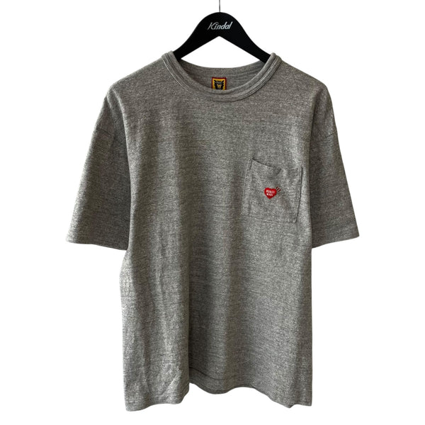 HUMAN MADE ハンバーガーTシャツ グレー HUMAN MADE(ヒューマンメイド) Heart Pocket T-Shirt半袖Tシャツ