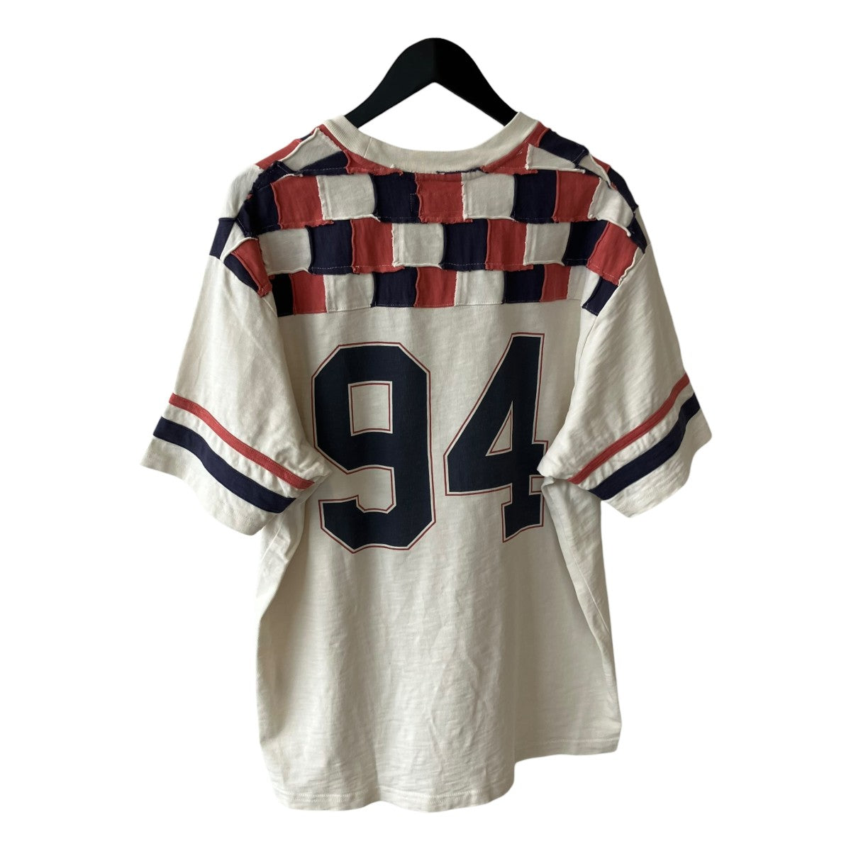 Supreme 24AWPatchwork Yoke Football Top半袖Tシャツ 古着・中古-2枚目のアイテム画像