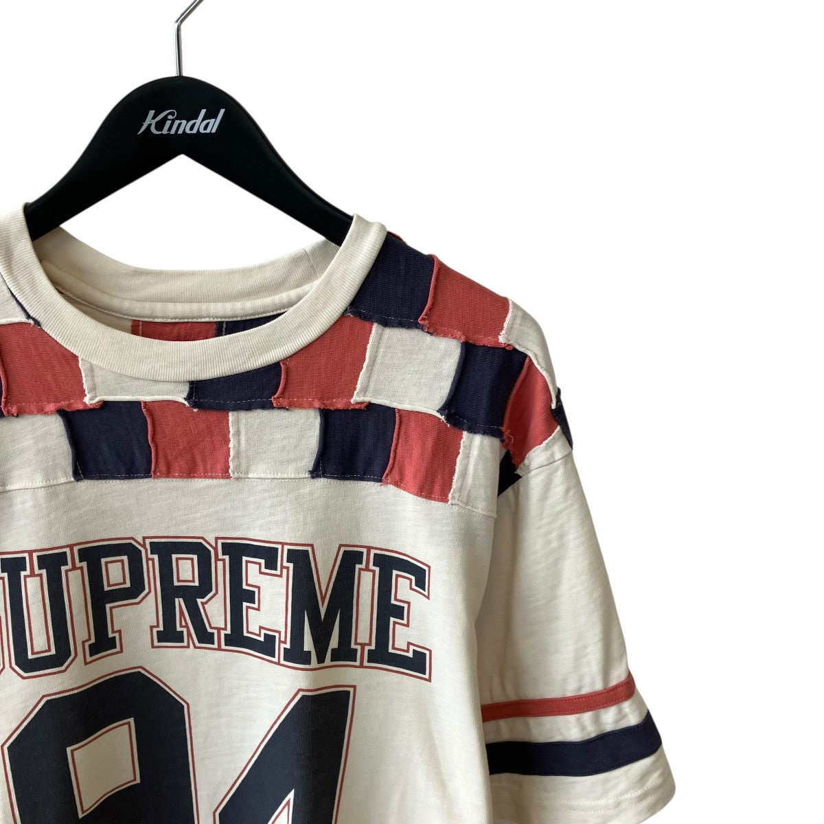 Supreme 24AWPatchwork Yoke Football Top半袖Tシャツ 古着・中古-3枚目のアイテム画像