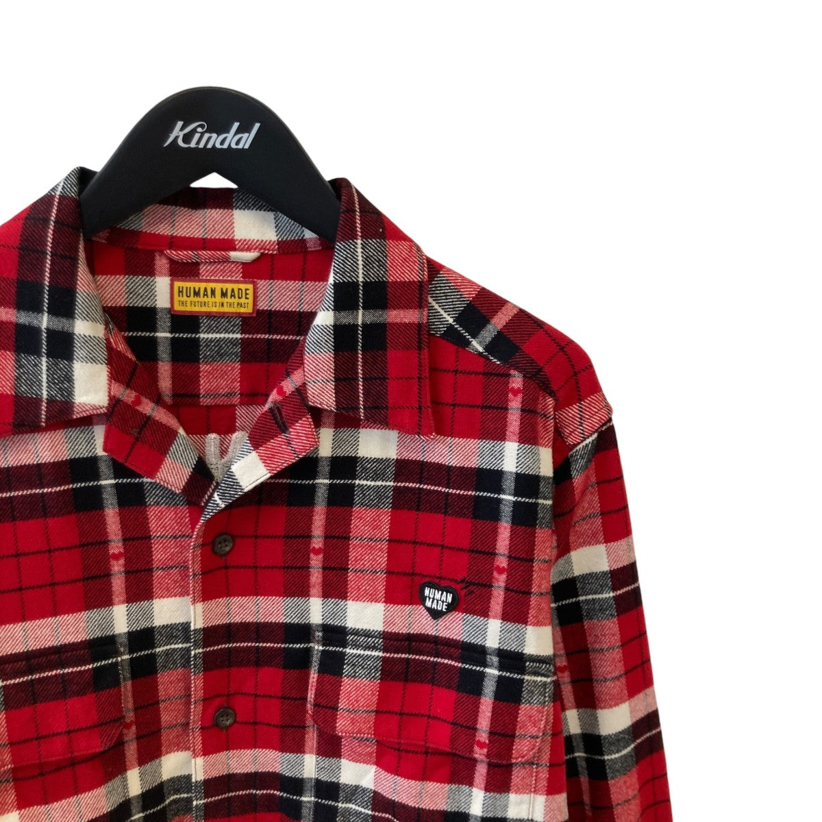 HUMAN MADE FLANNEL CHECK SHIRT長袖シャツHM30SH015 古着・中古-3枚目のアイテム画像