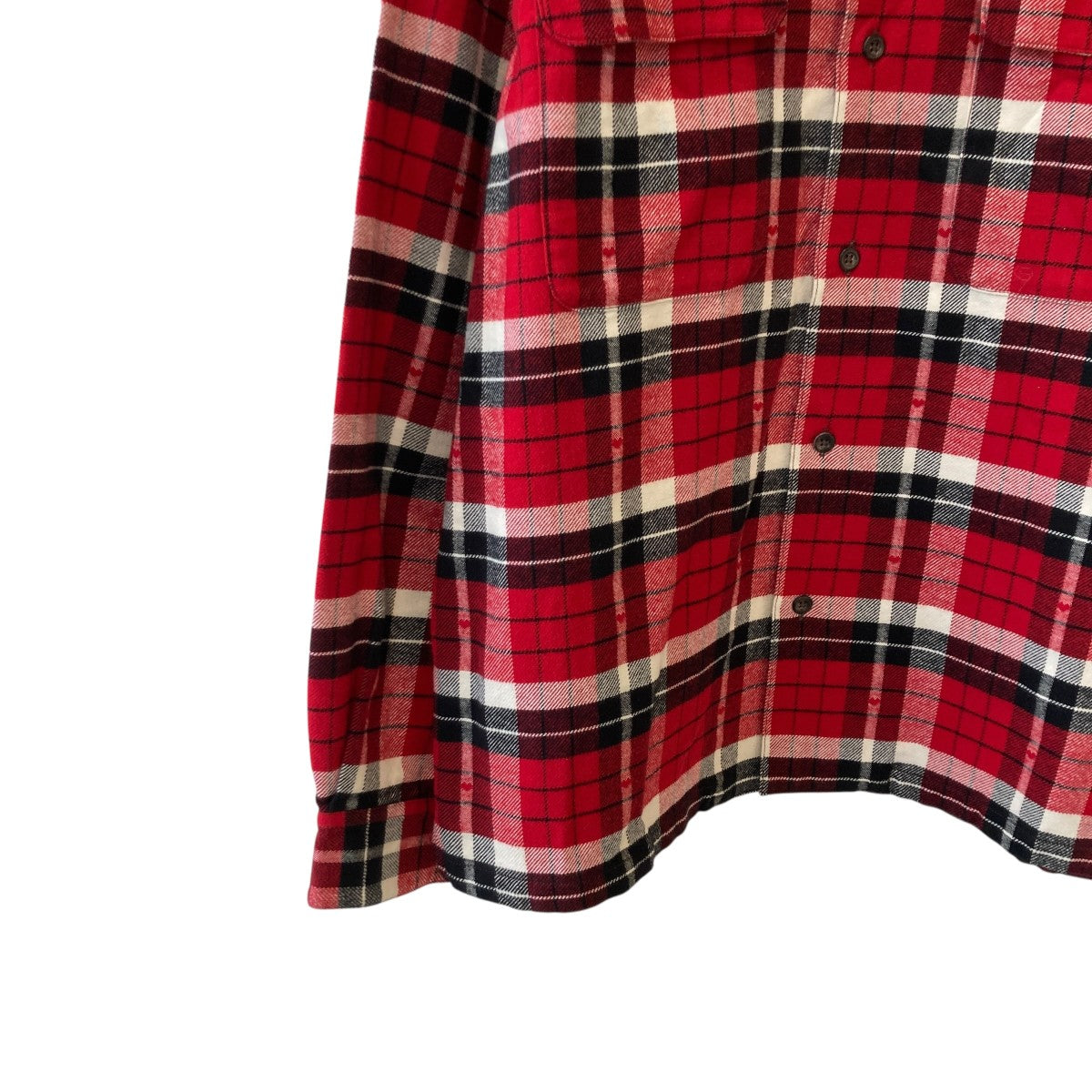 HUMAN MADE FLANNEL CHECK SHIRT長袖シャツHM30SH015 古着・中古-4枚目のアイテム画像