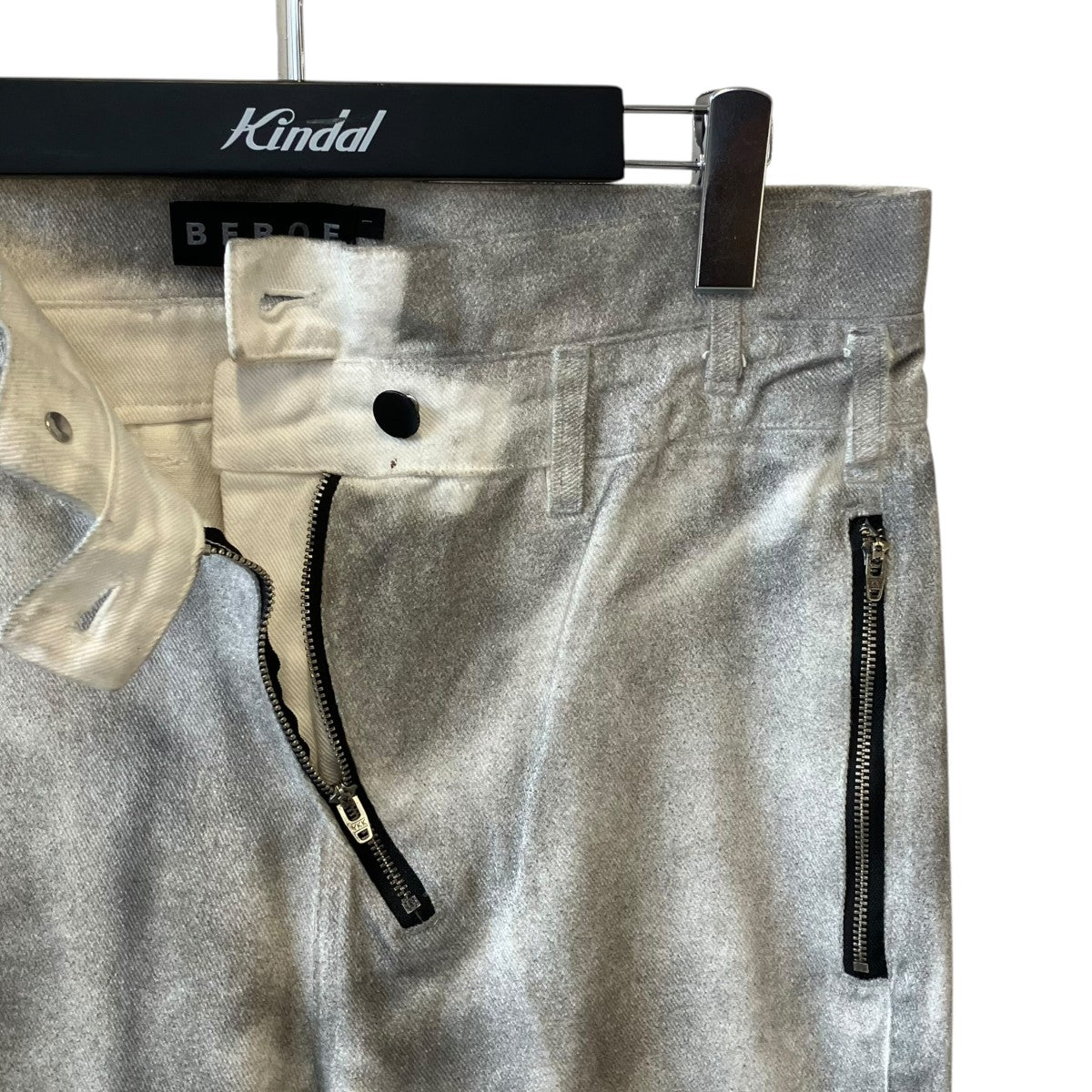 BEBOF SPRAY WASHING FLARE DENIM PANTSパンツ 古着・中古-3枚目のアイテム画像