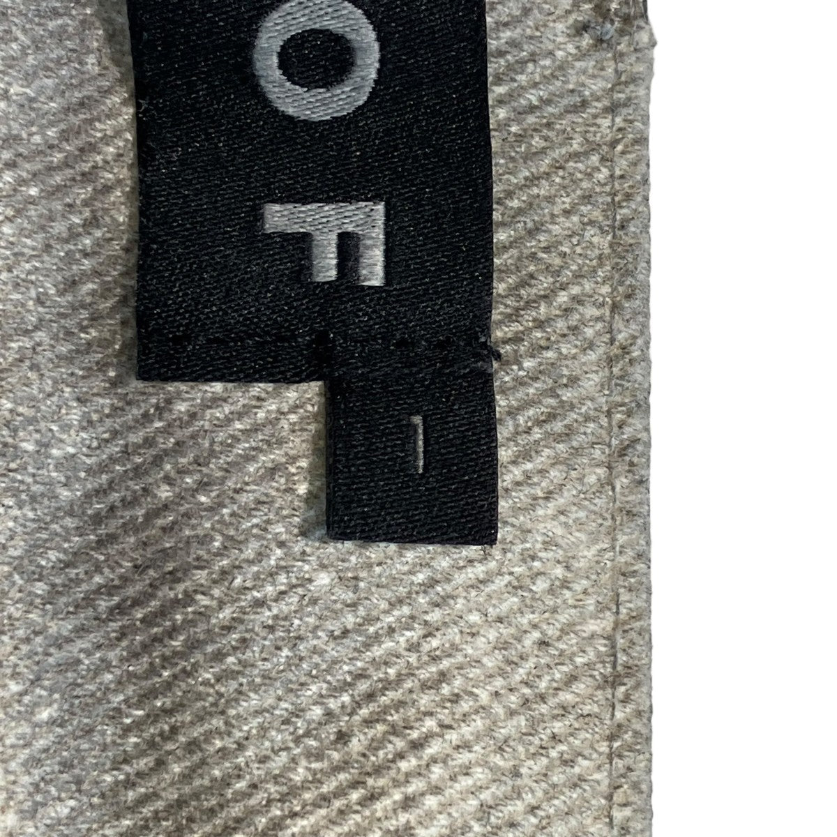 BEBOF SPRAY WASHING FLARE DENIM PANTSパンツ 古着・中古-5枚目のアイテム画像
