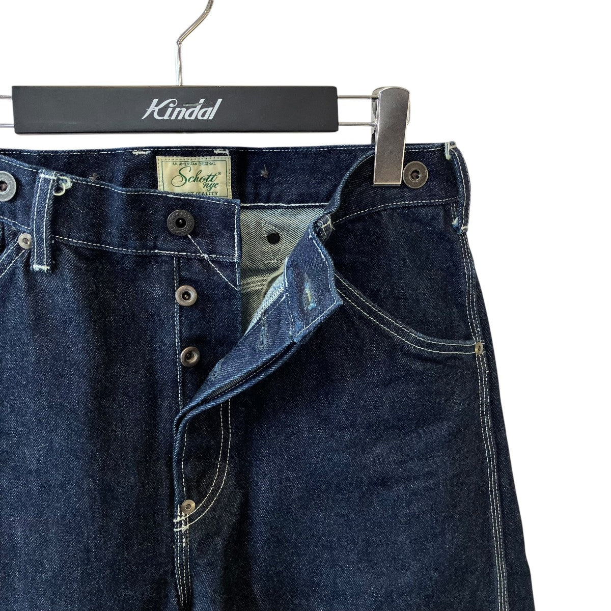 Schott 25AW926 FP WIDE DENIM PANTSデニムパンツ782-5911005 古着・中古-3枚目のアイテム画像