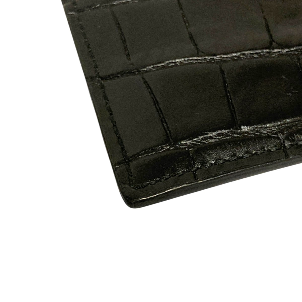 Embossed Croc Card Holderカードケース649212 486430