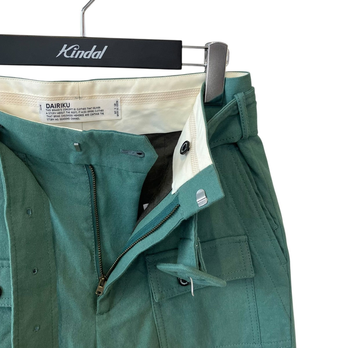 22SSBUSH DETAIL SLACKSパンツ22SS B-2