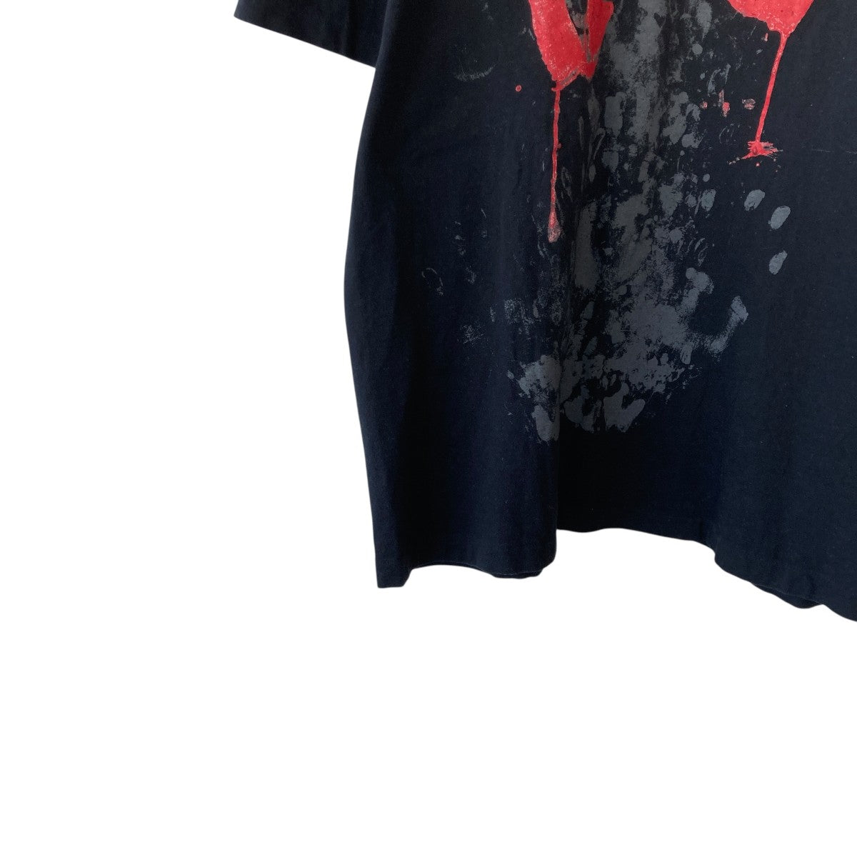 yohji yamamoto+Noir 内田すずめTシャツNR-T85-050 古着・中古-4枚目のアイテム画像
