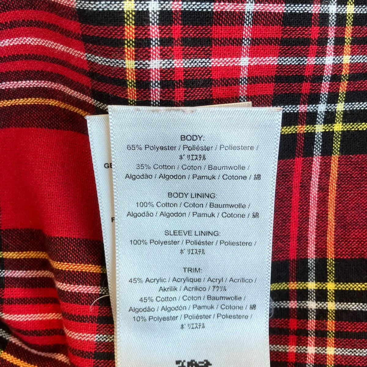 FRED PERRY MADE IN ENGLANDジャケット 古着・中古-6枚目のアイテム画像