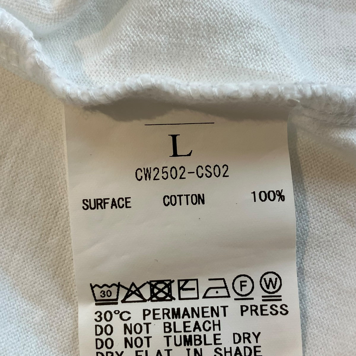 BLOND LONG SLEEVE長袖カットソーCW2502-CS02