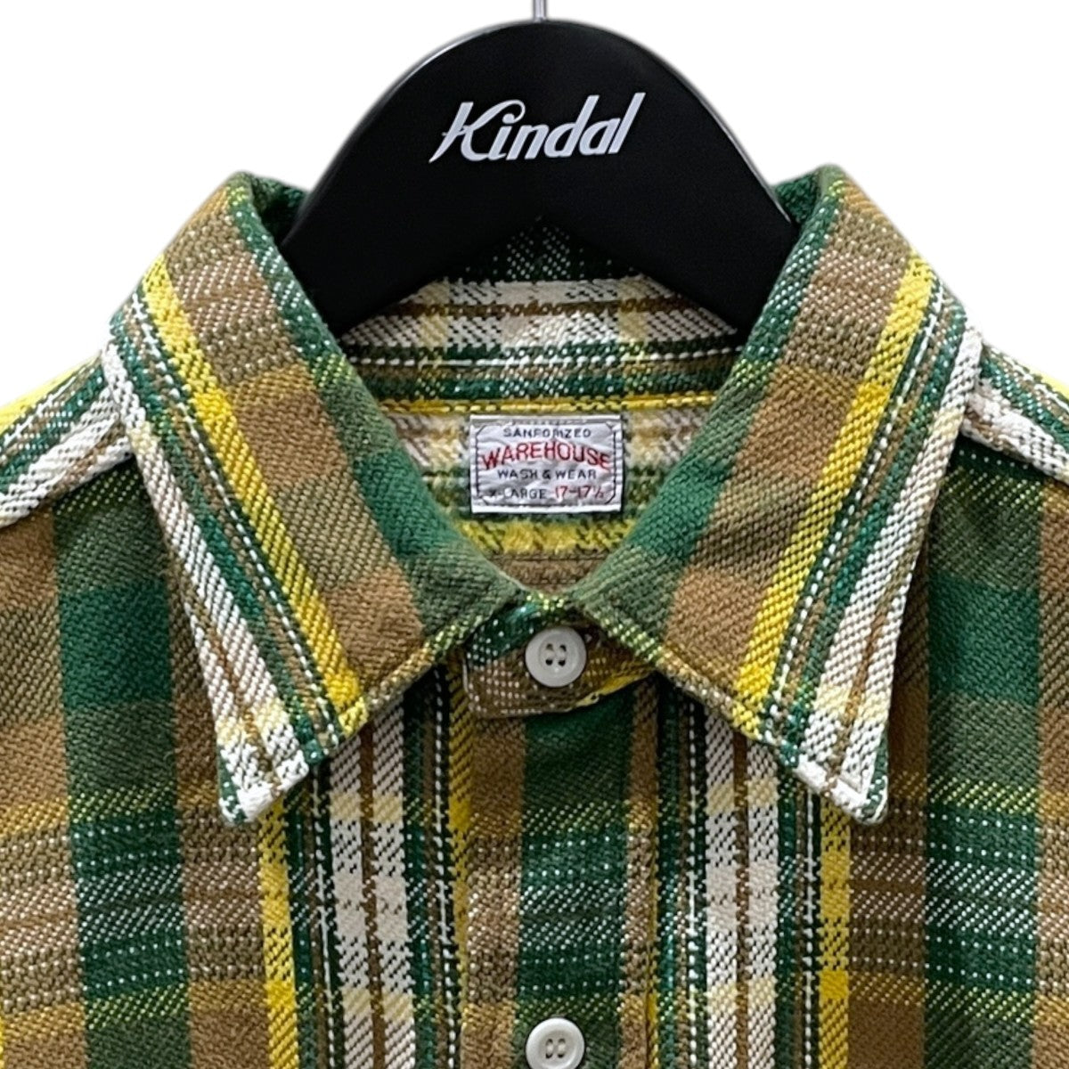 チェック柄ヘビーウェイトシャツ FLANNEL SHIRTS フランネルシャツ 3104
