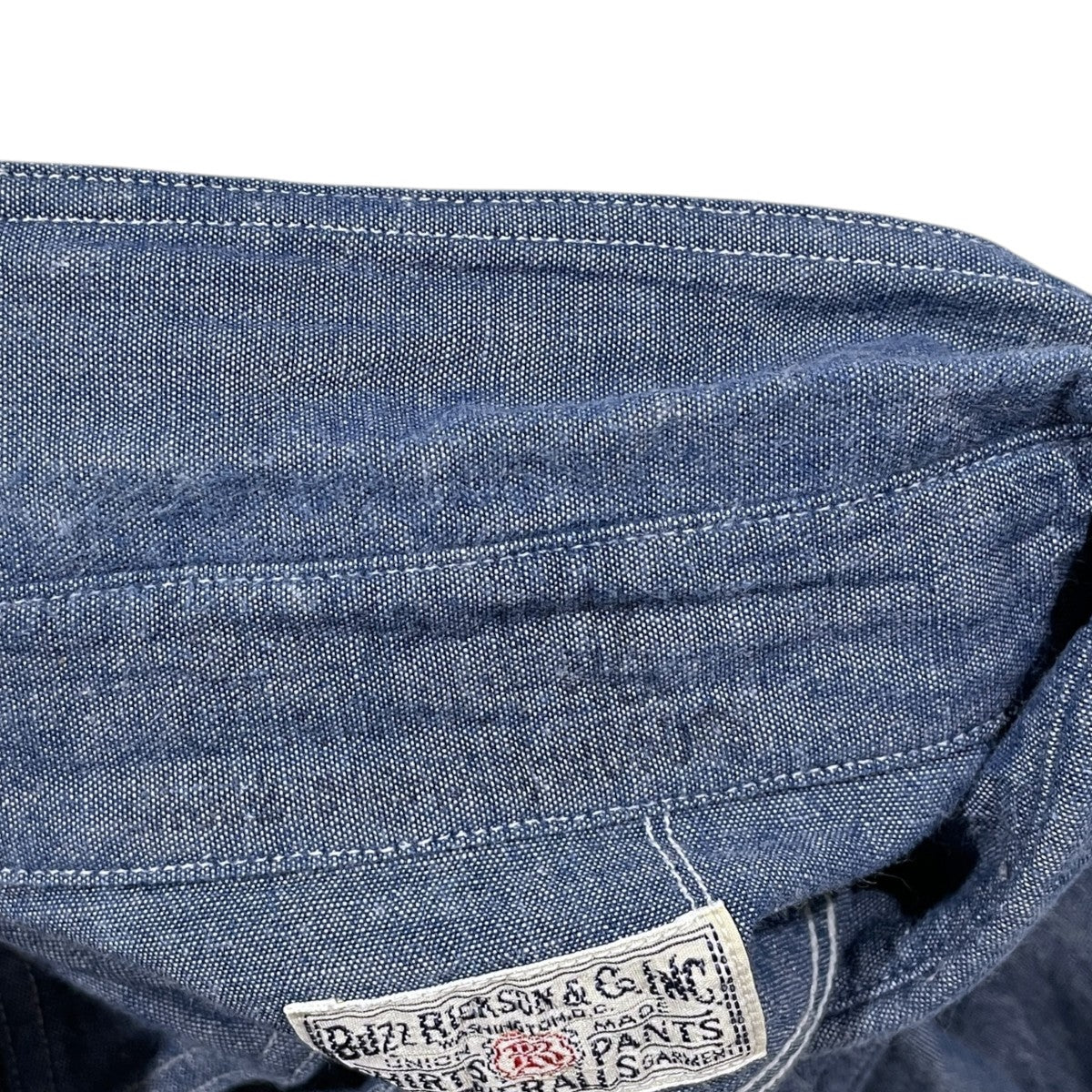 ブルーシャンブレー ワークシャツ BLUE CHAMBRAY WORK SHIRT シャンブレーシャツ BR25995