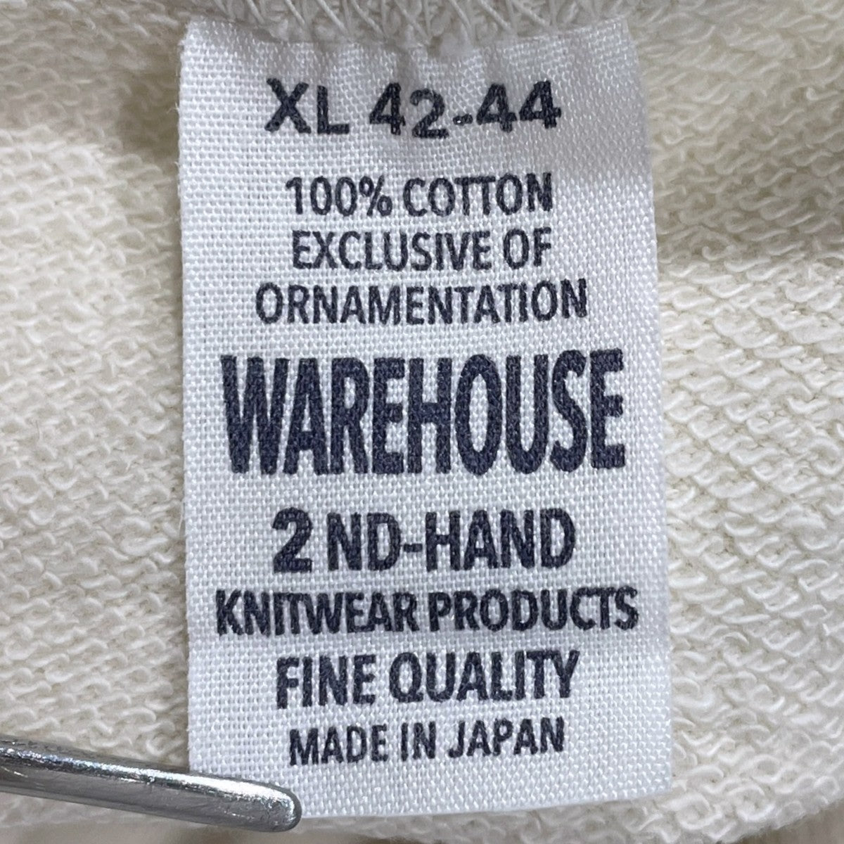 WAREHOUSE 26SS 半袖スウェットトレーナー 2ND-HAND 半袖SW CERA 4104 古着・中古-4枚目のアイテム画像