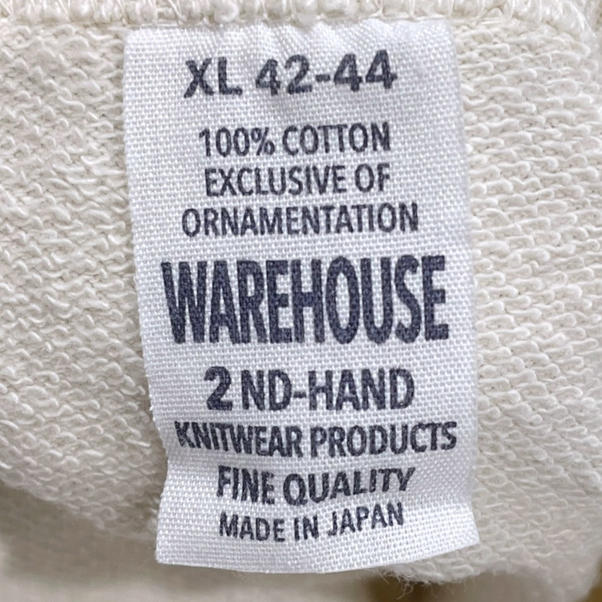 WAREHOUSE 26SS 半袖スウェットトレーナー 2ND-HAND 半袖SW YIELD 4104 古着・中古-4枚目のアイテム画像