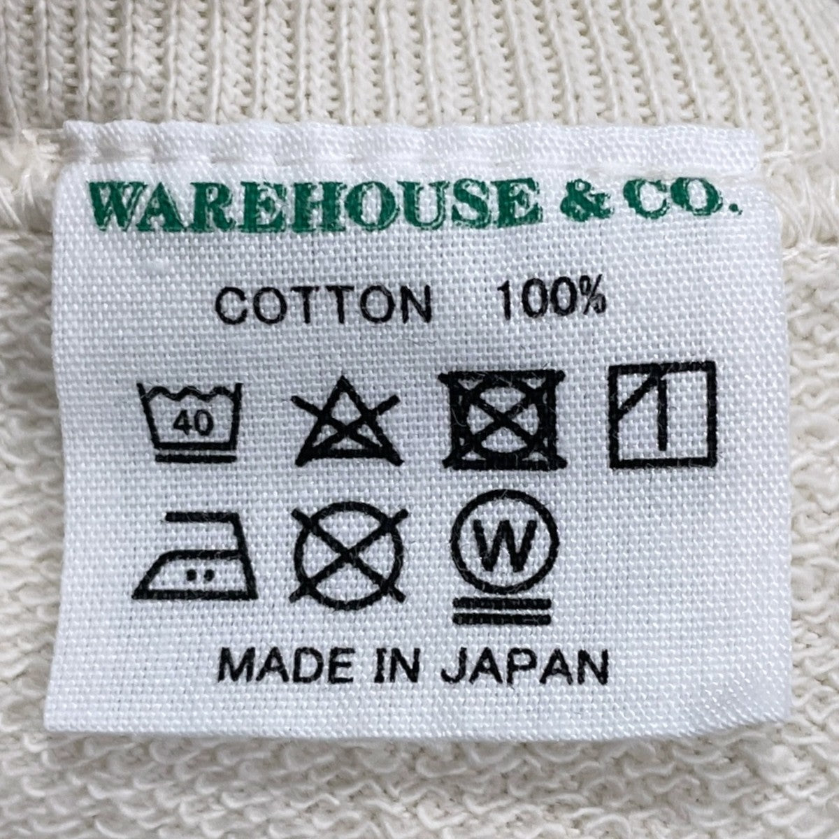 WAREHOUSE 26SS 半袖スウェットトレーナー 2ND-HAND 半袖SW YIELD 4104 古着・中古-5枚目のアイテム画像