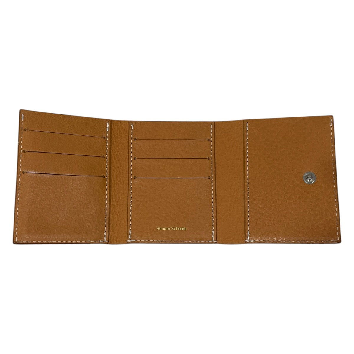 Hender Scheme 三つ折りレザーウォレット trifold wallet トリフォールド ウォレット ot-rc-twt 古着・中古-4枚目のアイテム画像