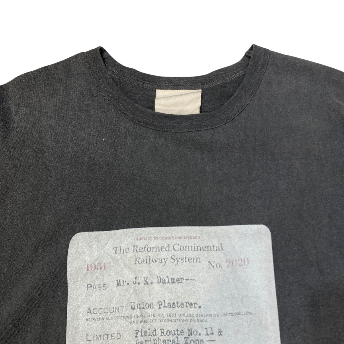 refomed TシャツRECU-063 古着・中古-3枚目のアイテム画像