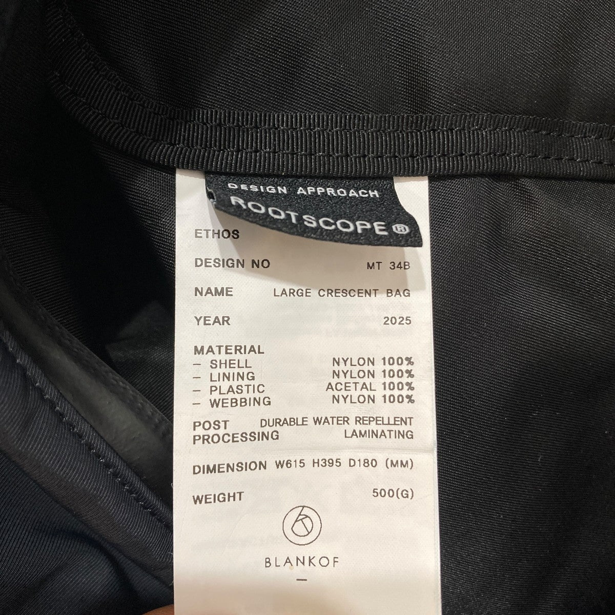 Blankof for GP Large Crescent BagショルダーバッグGU261-90502