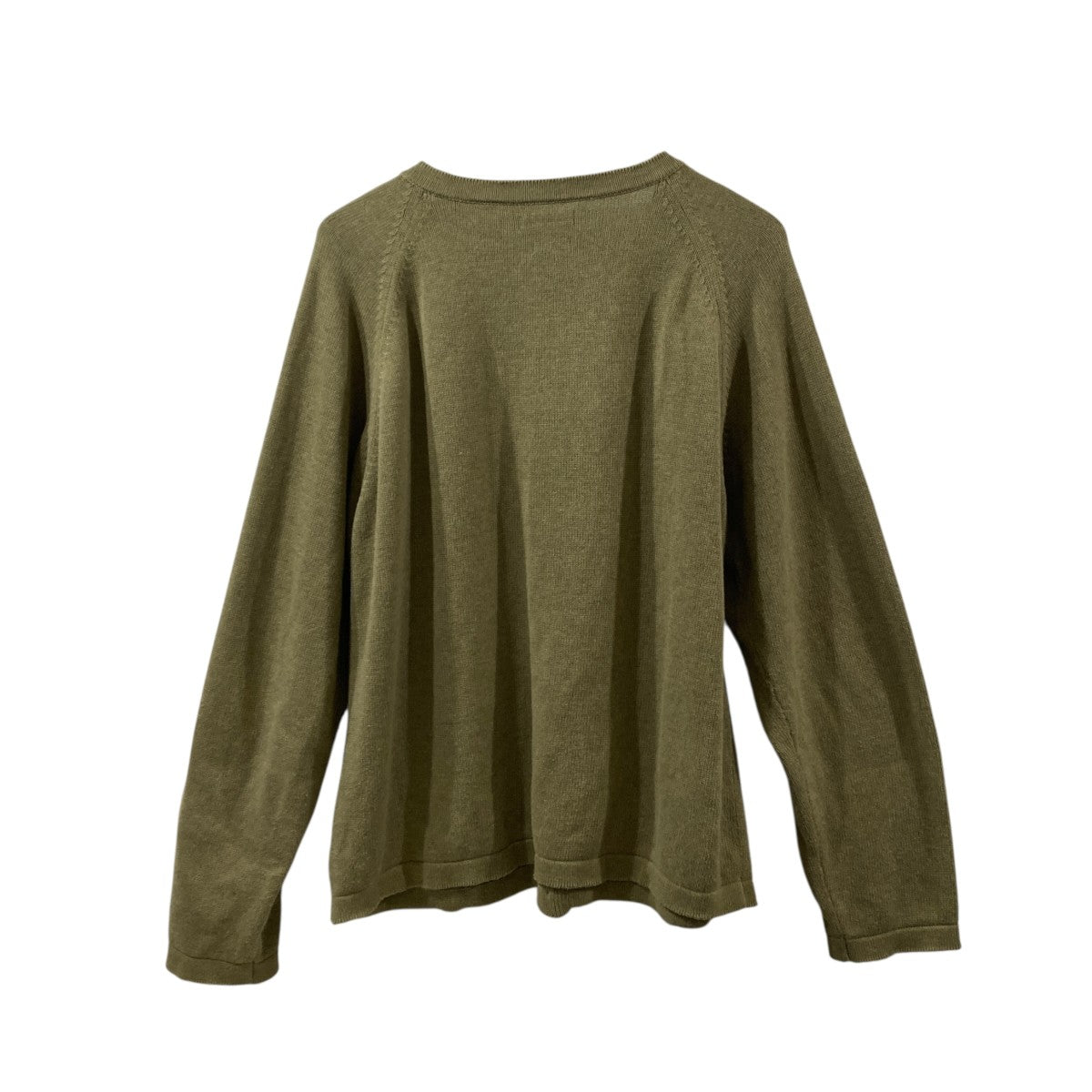 CAMISAS MANOLO 26SSKNITTED CARDIGAN GREEN長袖カットソー 古着・中古-2枚目のアイテム画像
