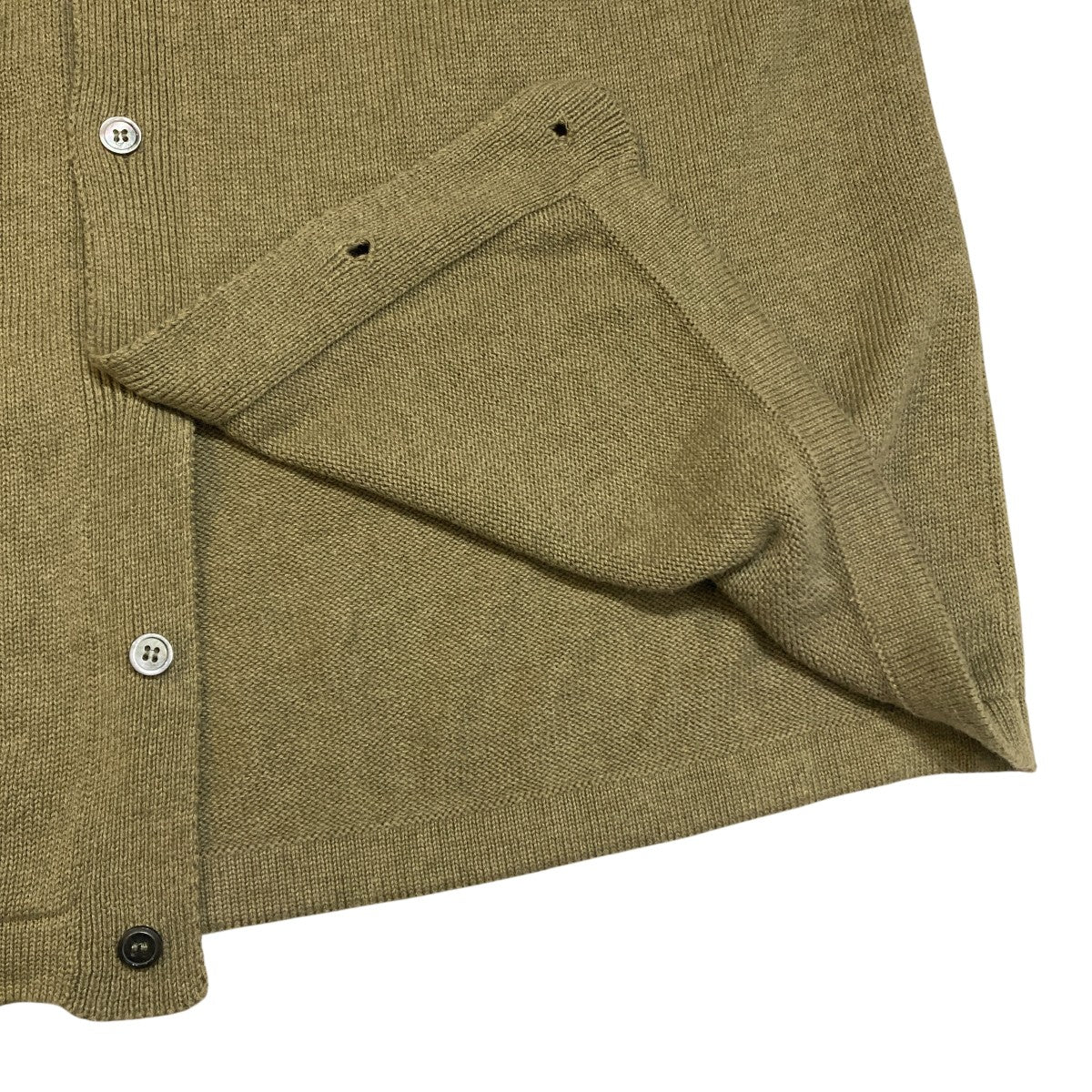 CAMISAS MANOLO 26SSKNITTED CARDIGAN GREEN長袖カットソー 古着・中古-5枚目のアイテム画像