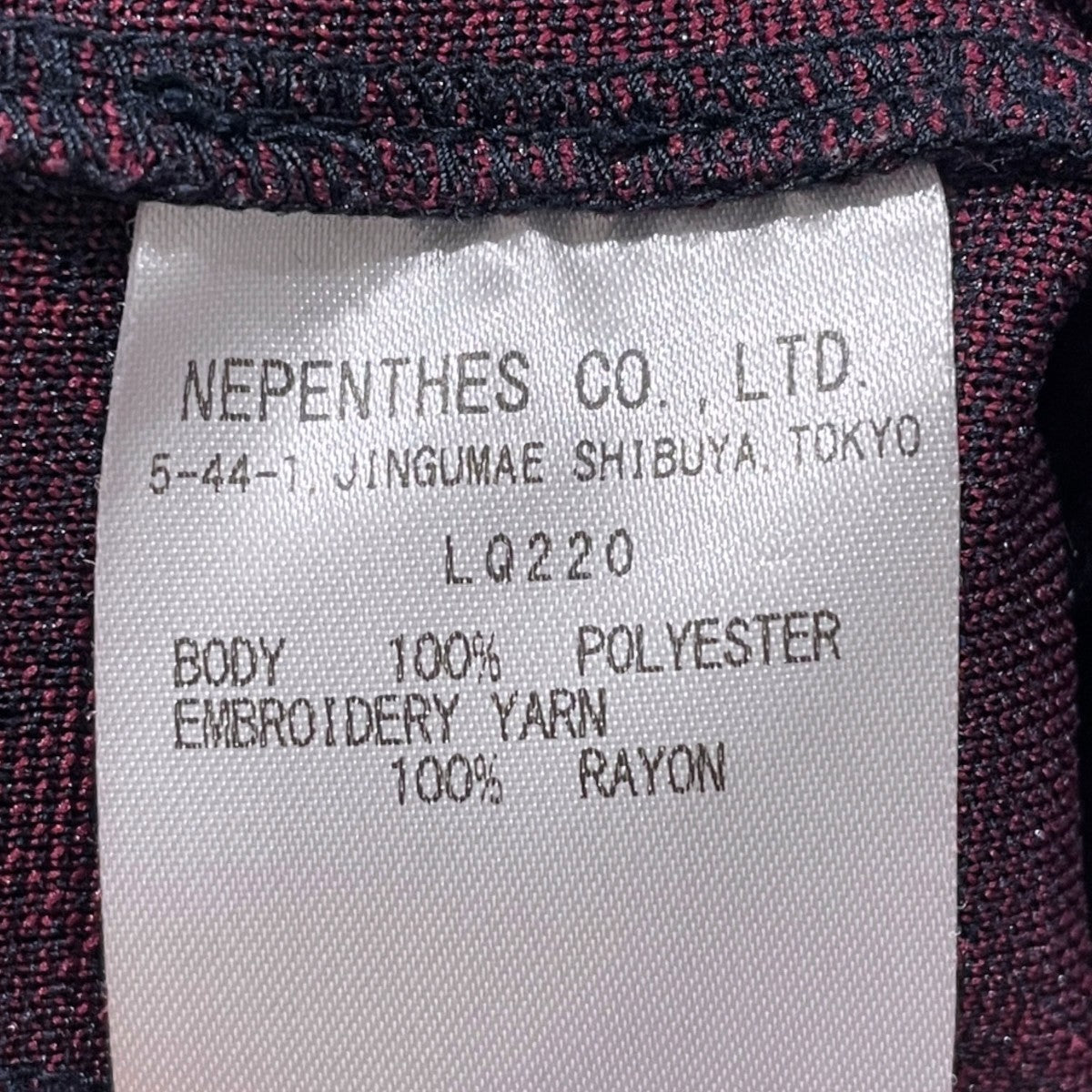 22AW ジャカード織りジャケット Penny Jean Jacket - Poly Jq．  ペニージーンジャケット - ポリエステルジャカード LQ220