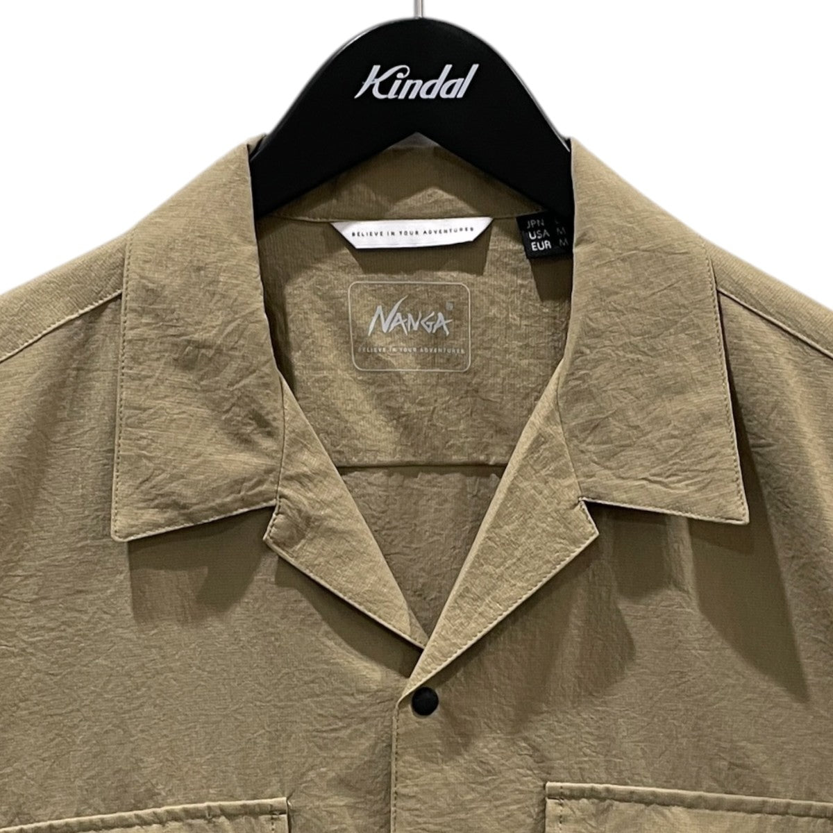 24SS オープンカラー半袖シャツ DOT AIR UTILITY PK SHORT SLEEVE SHIRT ドットエア ユーティリティポケット ショートスリーブシャツ NW2411-1H201-A
