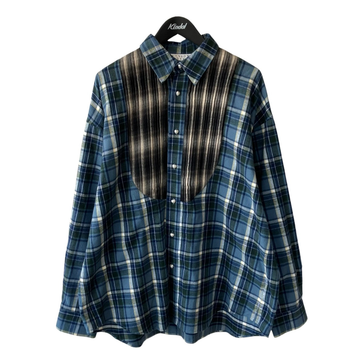 24AWCOMBINATION CHECK FLANNEL SHIRT長袖シャツPD24AS01