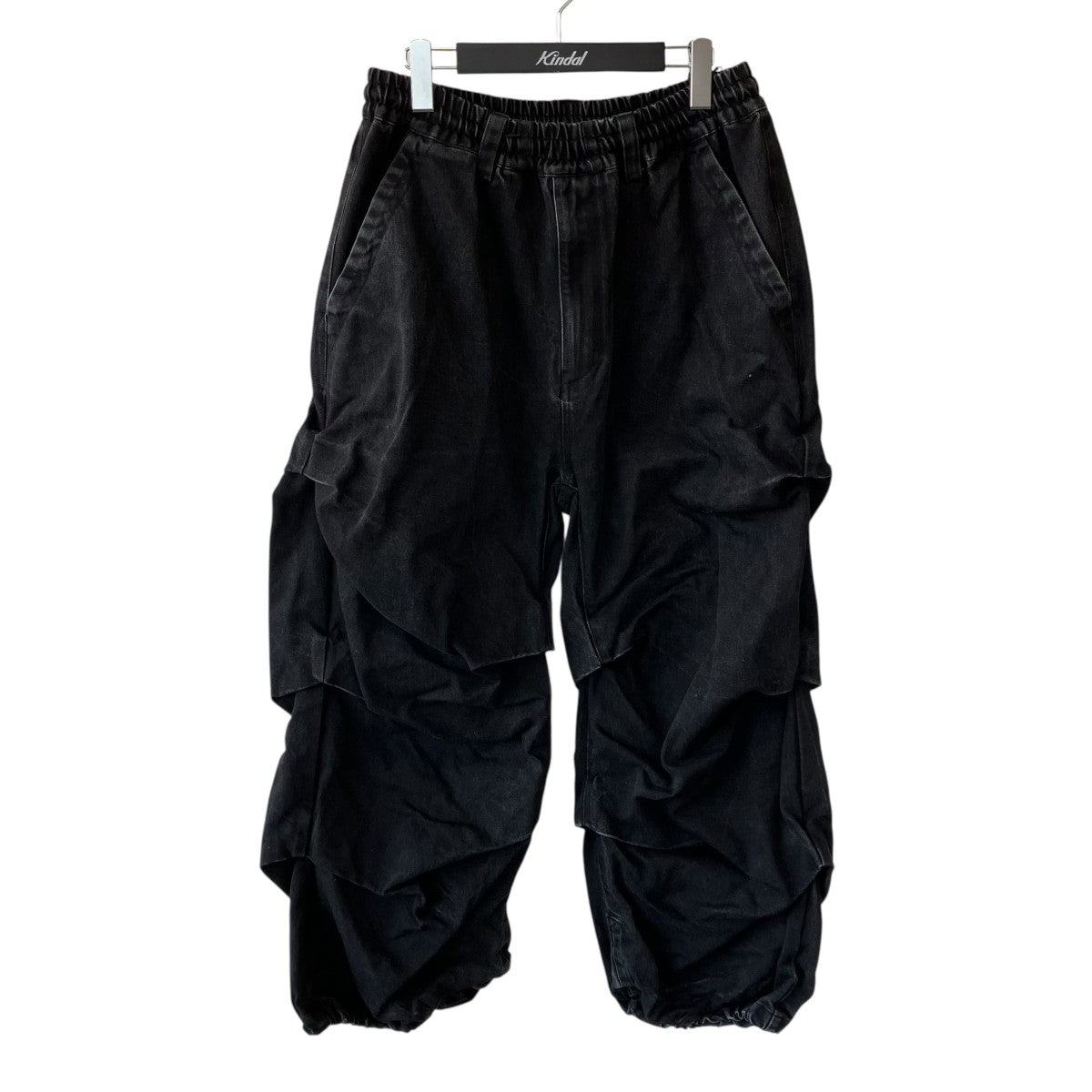 DENIM TUCK WIDE PANTSパンツ