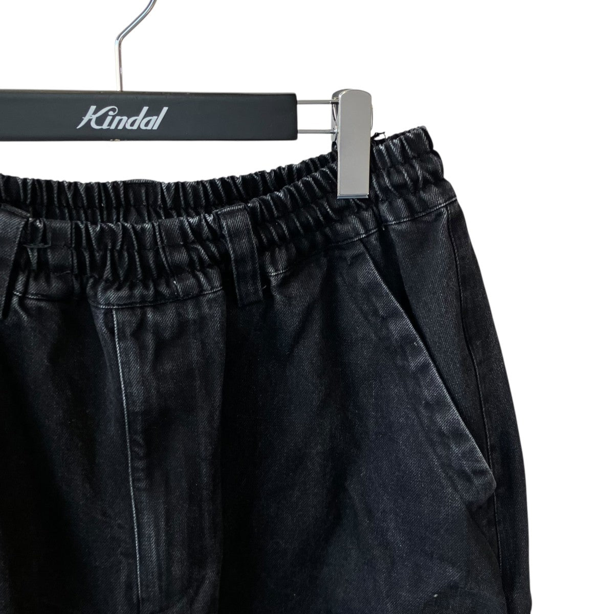 DENIM TUCK WIDE PANTSパンツ