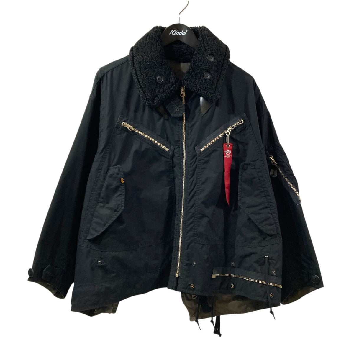 Alpha double-end c／n mods coatジャケットta1739