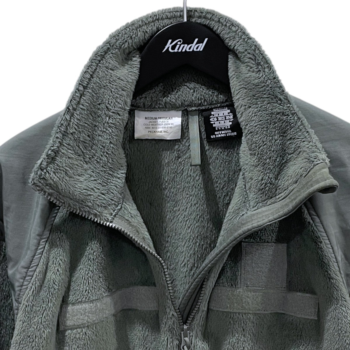 ジップアップフリースジャケット JACKET， FLEECE， COLD WEATHER (GEN III) 8415-01-538-6742