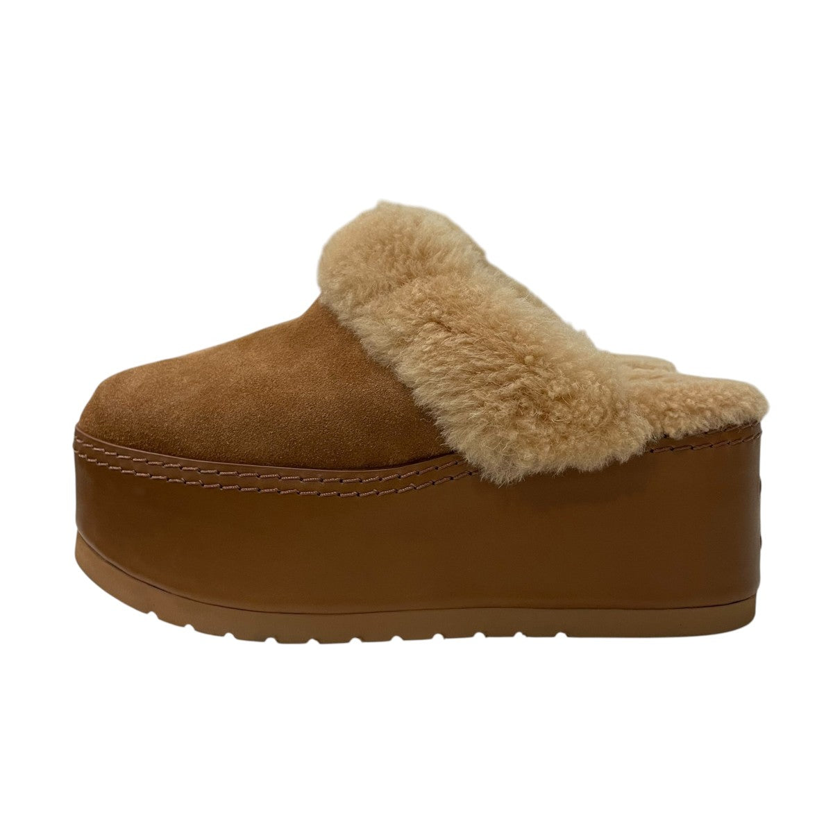 DANA - WEDGE MULE IN Suede Calfskinミュール360083003C
