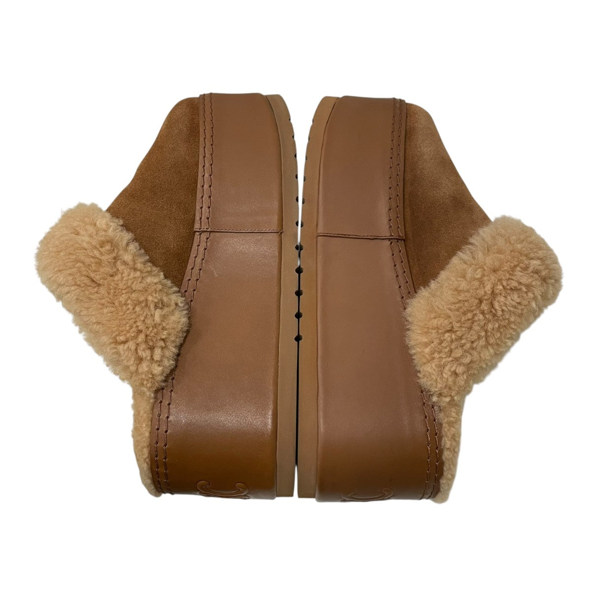 DANA - WEDGE MULE IN Suede Calfskinミュール360083003C