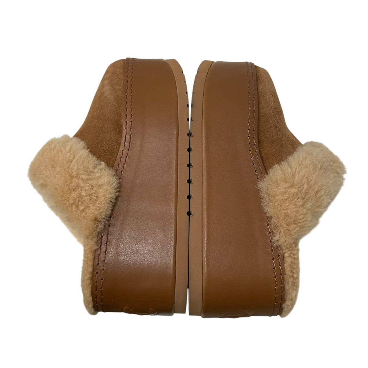DANA - WEDGE MULE IN Suede Calfskinミュール360083003C